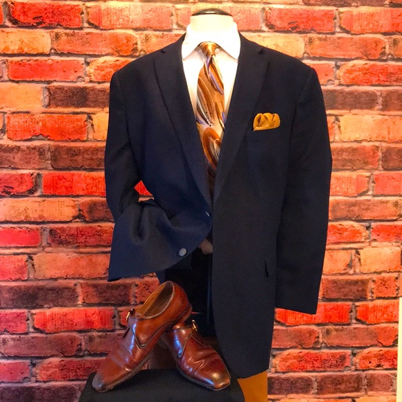 Hart Schaffner Marx blue Blazer